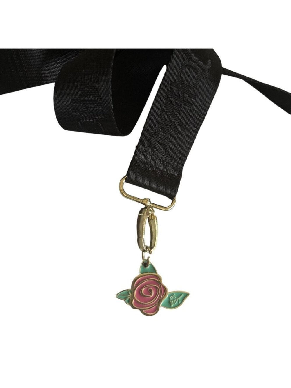 Betsey Johnson Cat Strap and Charm Early Rare